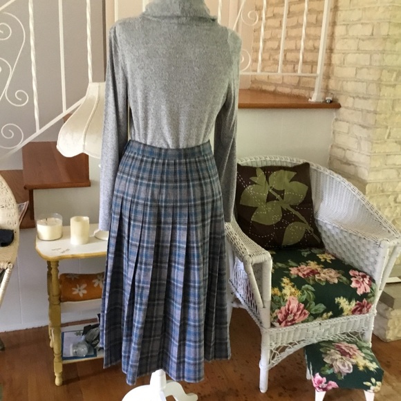 PENDLETON WOOL VINTAGE SKIRT - Picture 7 of 11